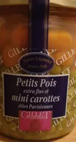 Petits pois extra fins et mini carottes