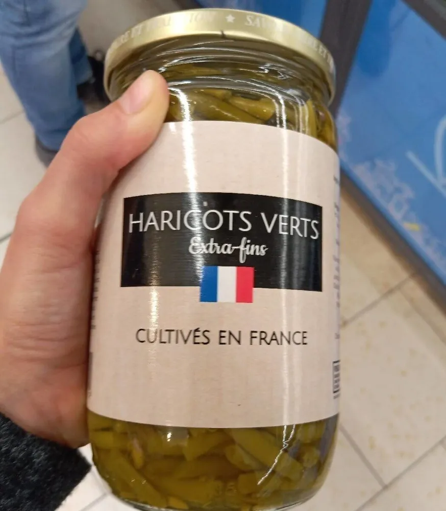 Haricots vert extra fin