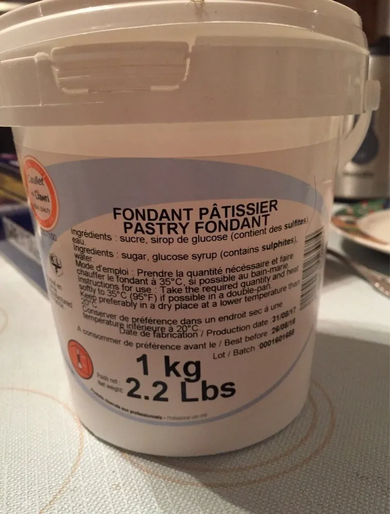 Fondant Pâtissier