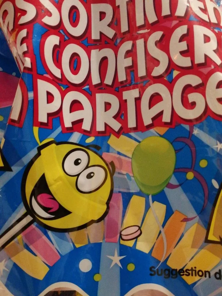 Assortiment de confiserie à partager