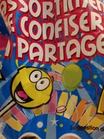 Assortiment de confiserie à partager