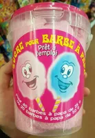 Sucre pour barbe à papa, arôme fraise