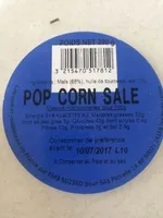 Pop corn salé