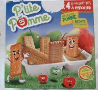 Spécialité de pomme et biscuit petit beurre