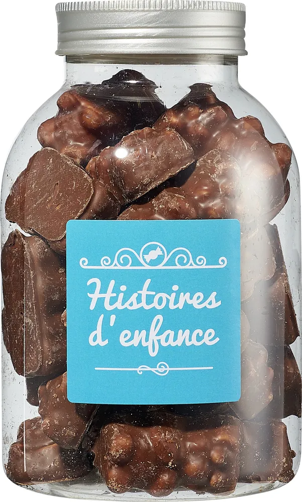 Guimauve enrobée de chocolat au lait