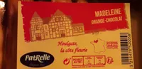 Madeleine orange chocolat