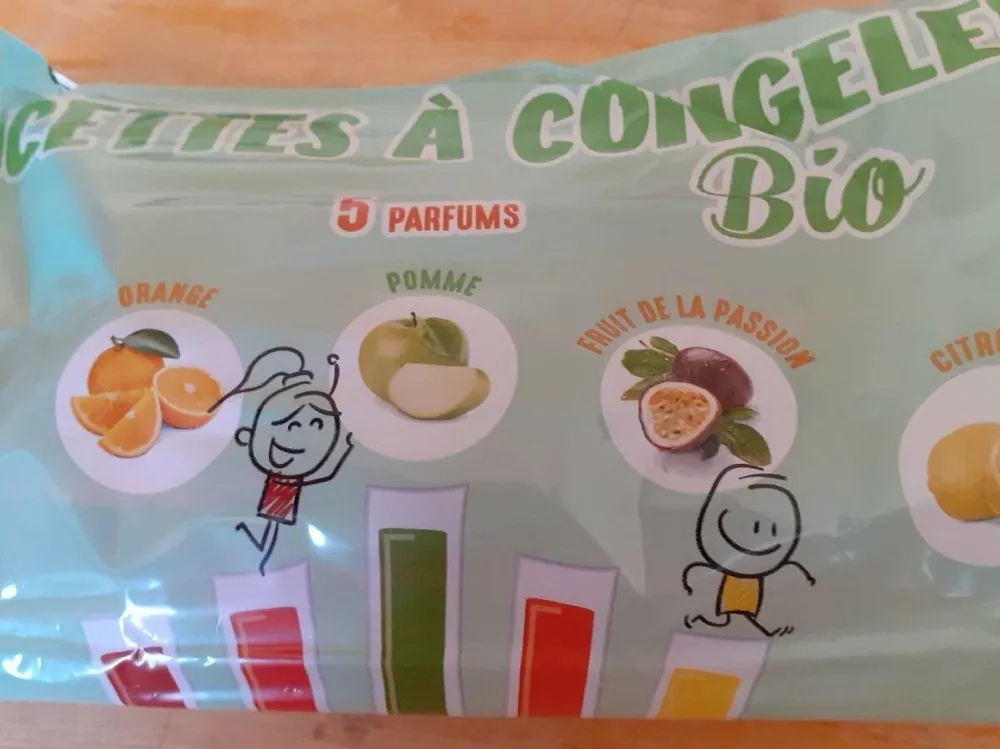 Sucettes à congeler