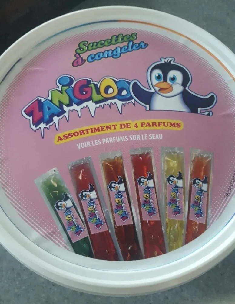 Sucettes à congeler