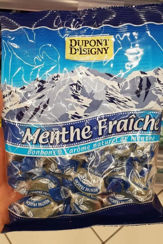 Bonbons menthe fraîche