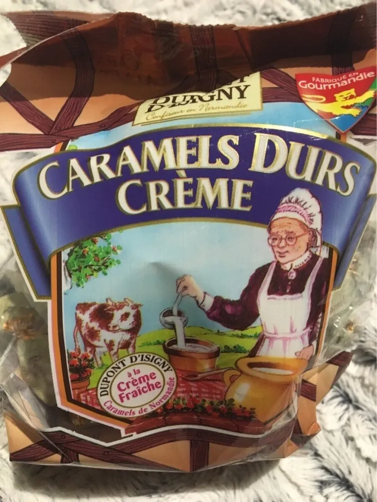 250G Caramel Dur Creme Dupont D'isigny