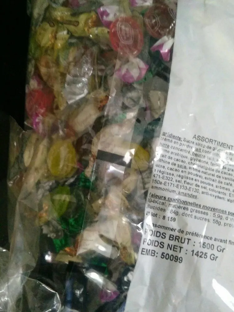 Assortiment bonbon