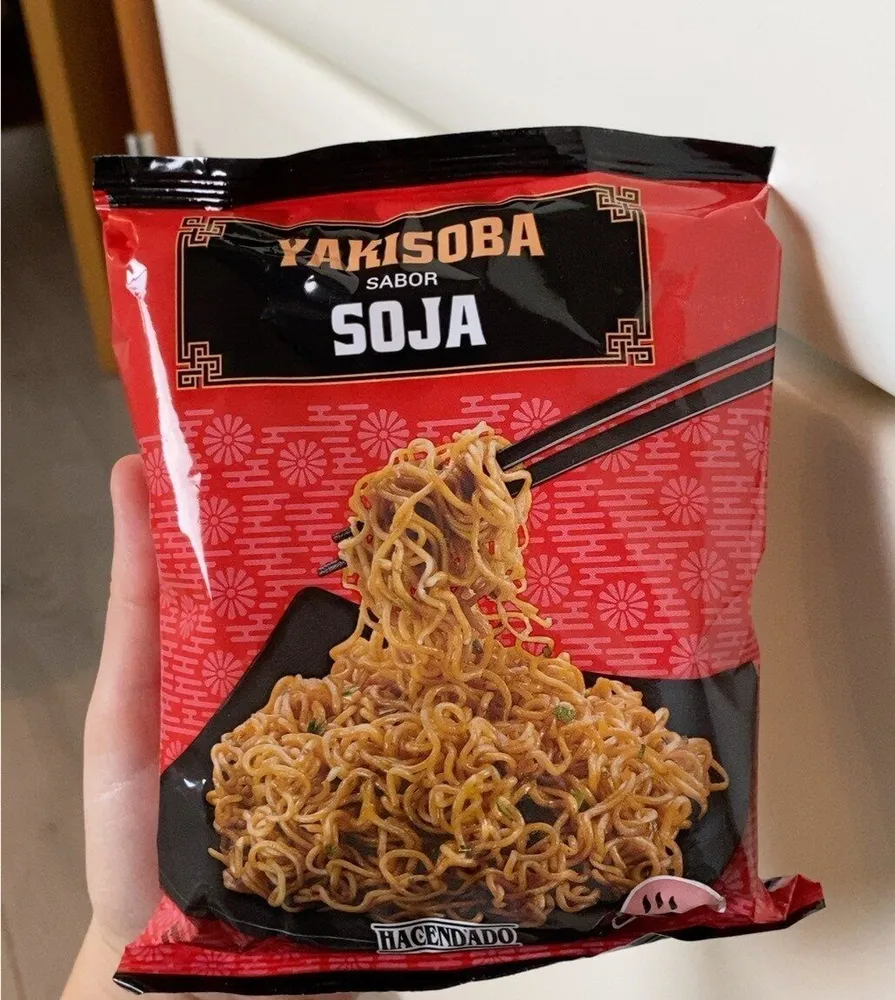 Yakisoba sabor a soja