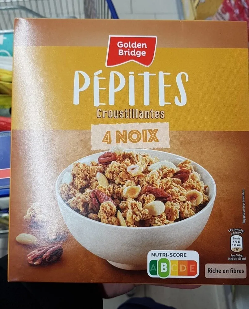 Pépites croustillantes 4 noix