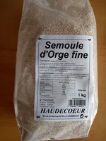 Semoule d'orge fine