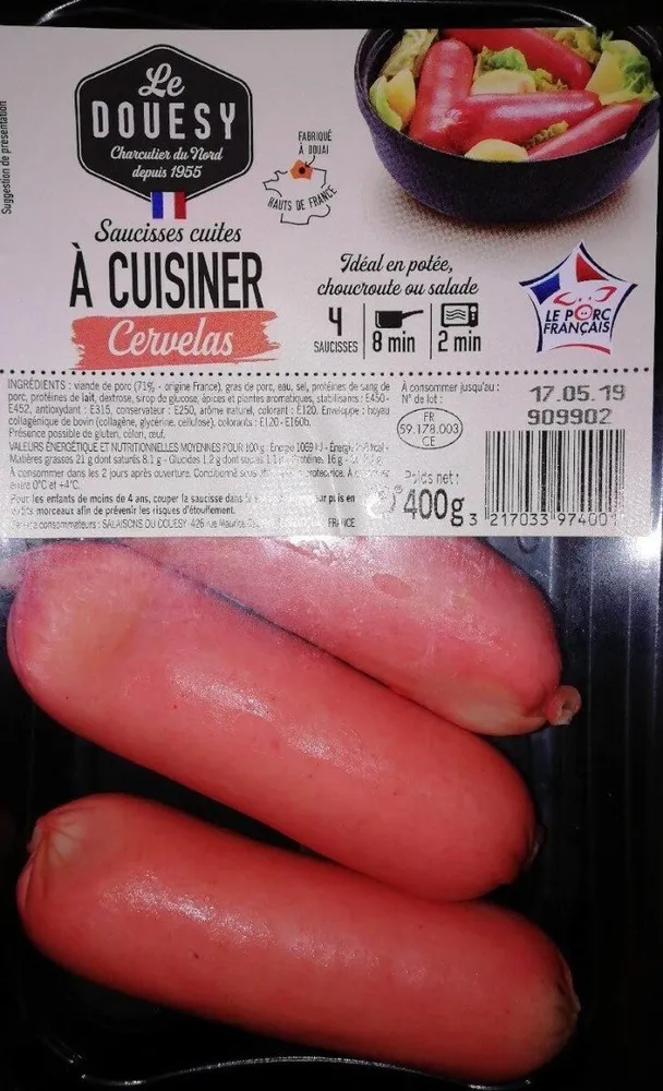 Cervelas à cuisiner