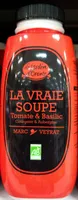 La vraie soupe Tomate & Basilic Courgette & Aubergine