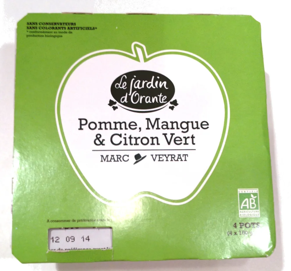 Pomme, Mangue & Citron vert
