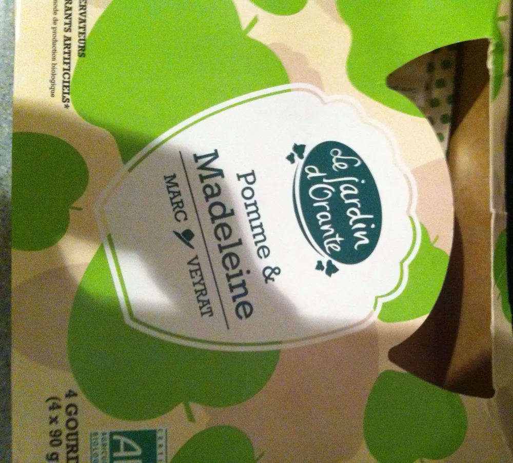 Spécialité de pomme madeleine