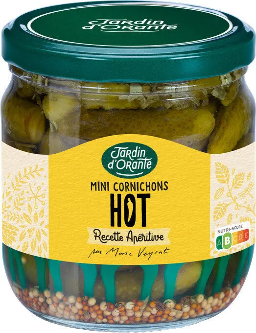 Cornichons recette hot