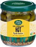 Cornichons recette hot