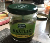 Mini cornichons basilic
