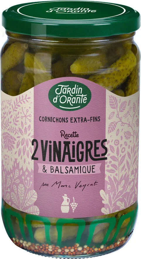 Cornichons aux 2 vinaigres