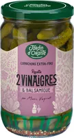 Cornichons aux 2 vinaigres