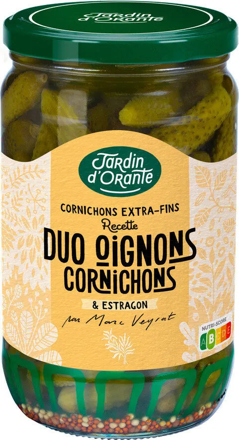 Duo oignons et cornichons 72cl