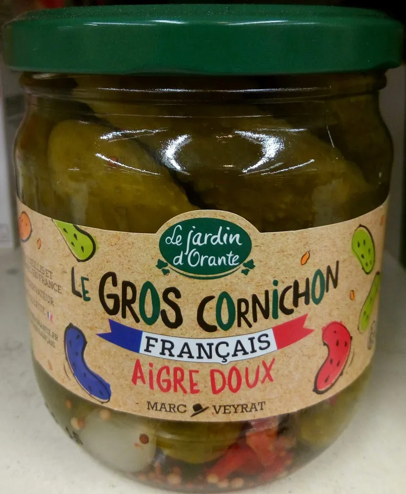 Le Gros Cornichon Français Aigre Doux