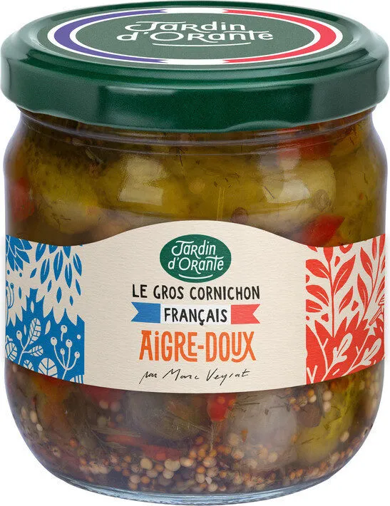 Cornichons français aigre doux