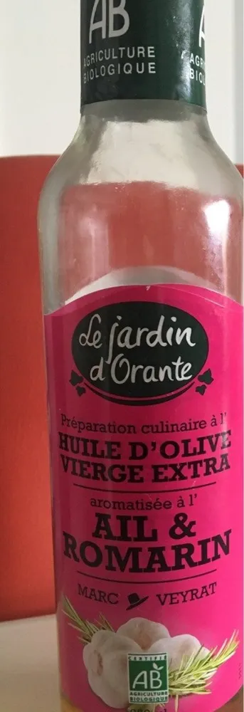 Huile d'olive Ail & Romarin