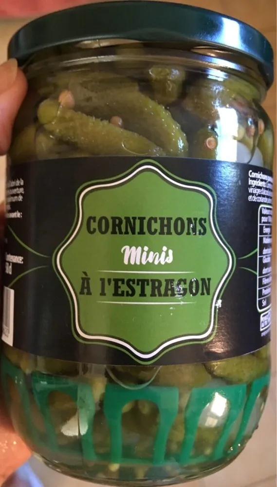 Cornichons minis à l'estragon