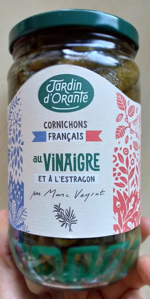 Cornichons Francais au vinaigre et à l'estragon