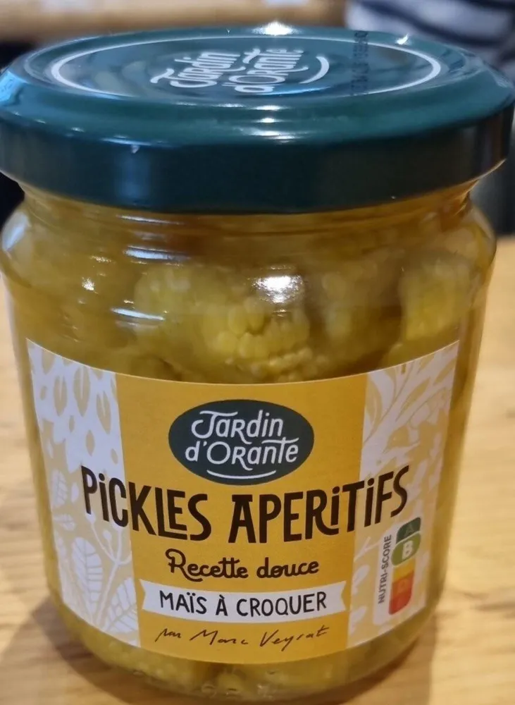 Pickles apéritifs mais à croquer