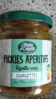 Pickles recette Curry courgettes