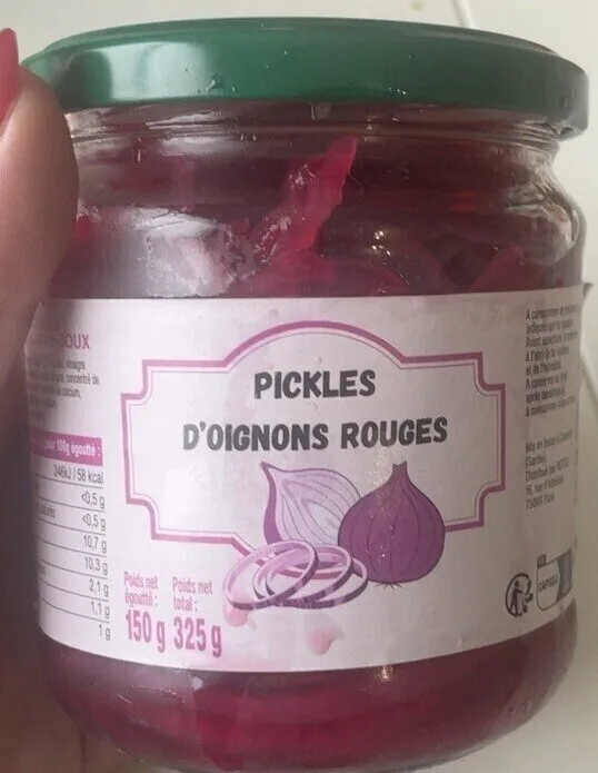 Pickles d’oignons rouge