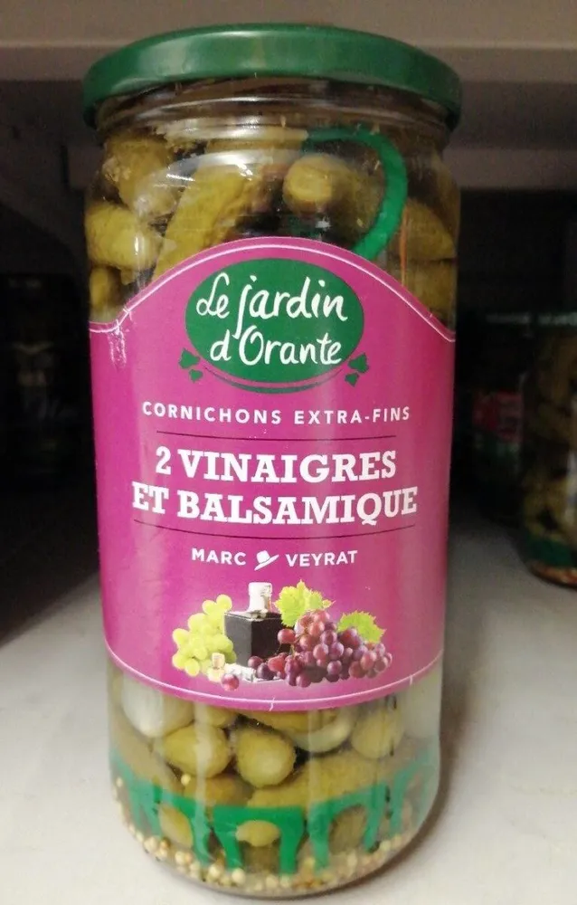 Cornichons extra fins 2 vinaigres et balsamique