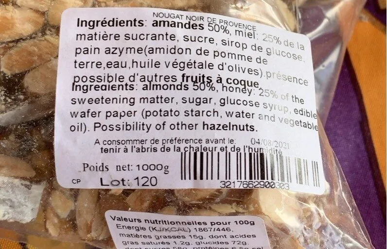 Nougat noir