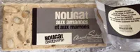 Nougat aux amandes et aux marrons