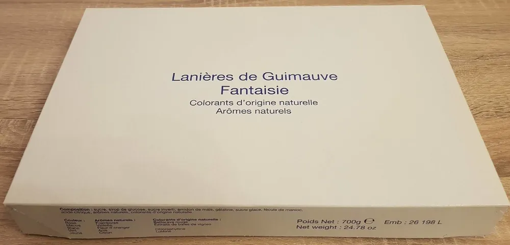 Lanières de guimauve fantaisie