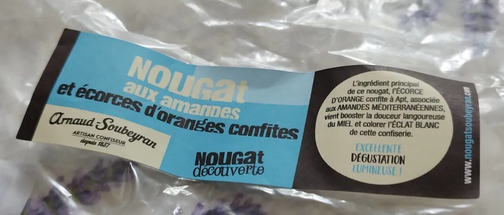 Nougat aux amandes