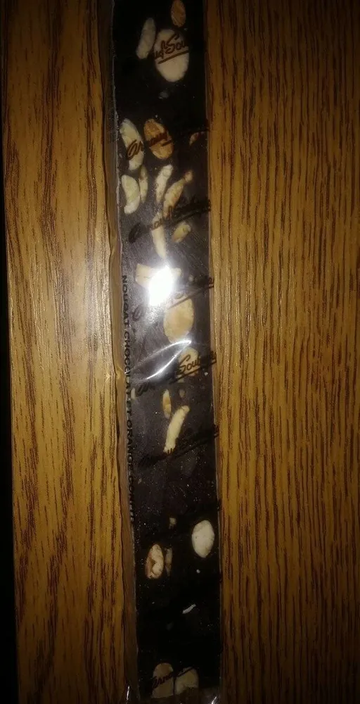 Nougat chocolat et orange confite
