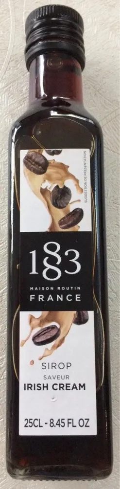 Sirop saveur irish cream