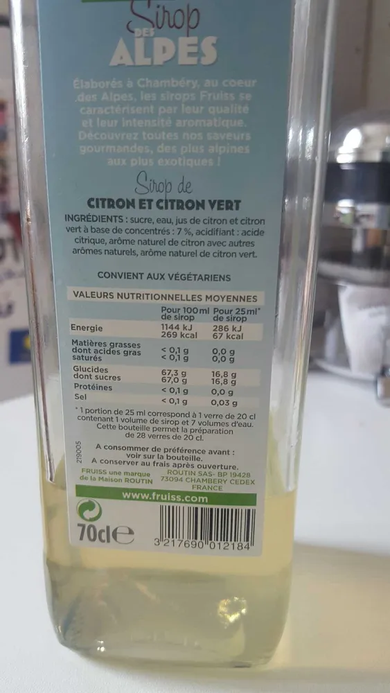 Sirop des Alpes