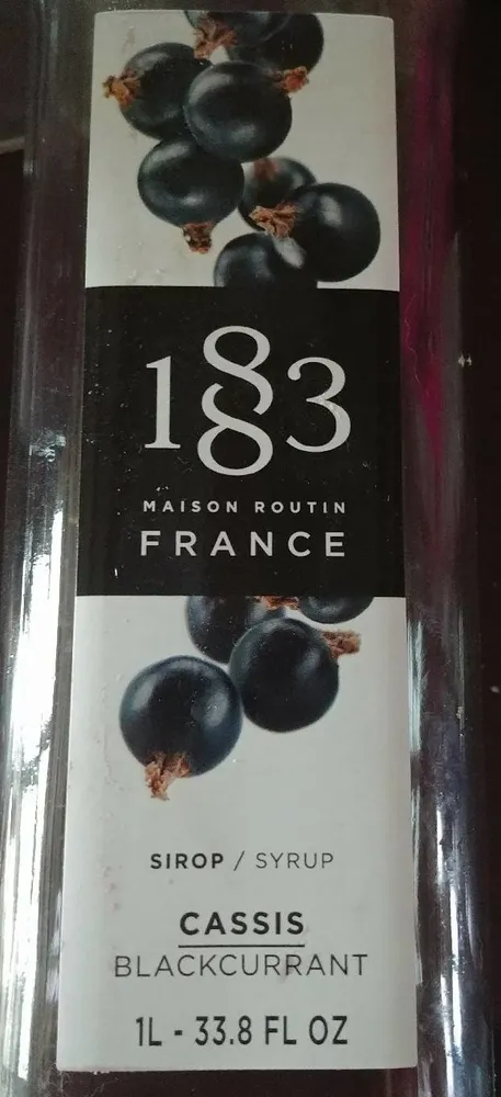 Sirop de cassis