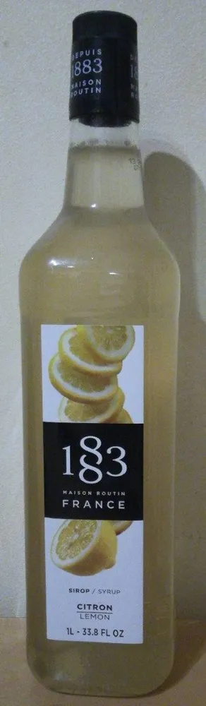 Sirop 1883 Citron