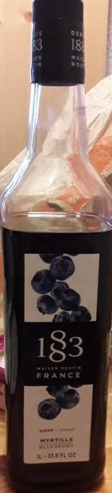 Sirop de myrtille