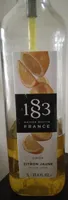 Sirop Citron jaune