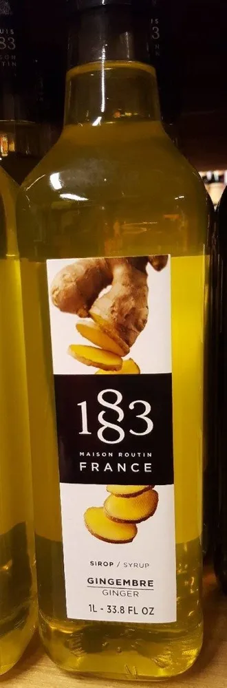 Sirop gingembre