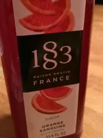 Sirop orange sanguine